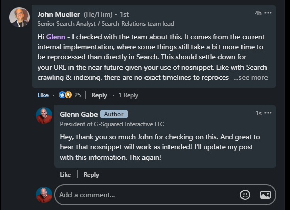 Google's John Mueller replies about removing content from AI Overviews after checking with the team working on the feature.